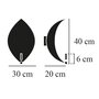 Catellani & Smith STCHU-MOON 05 LED Wandleuchte