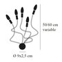 Catellani & Smith TURCIU' 5 Wand und Deckenleuchte