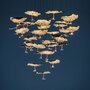 Catellani & Smith Pendelleuchte Gold Moon Chandelier