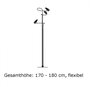Catellani & Smith Stehleuchte CicloItalia Flex F3
