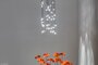 Catellani & Smith Pendelleuchte Jackie O Chandlier - 20 LEDs - Metallplatte 60x60cm