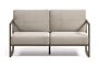 Kave Home COMOVA - Outdoor Sofa - 2 sitzer - Grün / Hellgrau