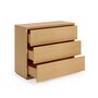 Kave Home ABILEN - Kommode Eiche 90 x 75 cm-Natur