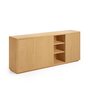 Kave Home ABILEN - Sideboard Eiche 180 x 75 cm-Natur