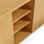 Kave Home ABILEN - Sideboard Eiche 180 x 75 cm-Natur