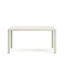 Kave Home CULIP - Gartentisch 150 x 77 cm - Weiß