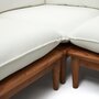 Kave Home PORTITXOL - Outdoor Ecksofa klein mit Couchtisch
