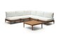 Kave Home PORTITXOL - Outdoor Ecksofa gross mit Couchtisch