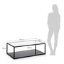 Kave Home BLACKHILL - Couchtisch -110