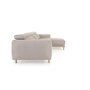 Kave Home SINGA - Sofa 3 Sitzer mit Chaiselongue - Beige - Rechts