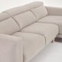 Kave Home SINGA - Sofa 3 Sitzer mit Chaiselongue - Beige - Rechts