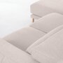 Kave Home SINGA - Sofa 3 Sitzer mit Chaiselongue - Weiss - Rechts