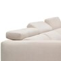 Kave Home SINGA - Sofa 3 Sitzer mit Chaiselongue - Weiss - Links
