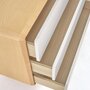 Kave Home ANIELLE - Kommode 99 x 78 cm-Natur, Grau