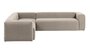 Kave Home BLOK - Ecksofa 6 Sitzer-Beige