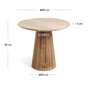 Kave Home JEANETTE - Tisch rund - 90
