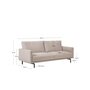 Kave Home GALENE - Sofa 3 Sitzer