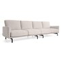 Kave Home GALENE - Sofa 4 Sitzer - H 94 x B 414 x T 96 cm