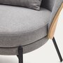 Kave Home EAMY - Sessel - Grau