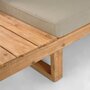 Kave Home FLAVIINA - Outdoor Ecksofa Akazienholz