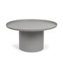 Kave Home FLEKSA - Couchtisch rund Ø 72 cm - Grau