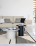Kave Home FLEKSA - Couchtisch rund Ø 72 cm