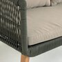 Kave Home INTI - Gartensofa mit 2 Sesseln