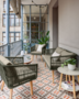 Kave Home INTI - Gartensofa mit 2 Sesseln