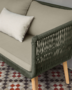 Kave Home INTI - Gartensofa mit 2 Sesseln