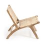 Kave Home BEIDA - Sessel Teakholz