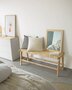 Kave Home BEIDA - Sitzbank Teakholz 120 cm