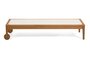 Kave Home CATERIN - Sonnenliege Eukalyptusholz - Beige