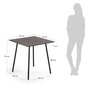 Kave Home MATHIS - Esstisch 75 x 75 cm