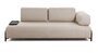 Kave Home COMPO - Sofa 3 Sitzer mit Tablett - 232 cm
