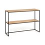 Kave Home YOANA - Konsolentisch Eichenfurnier 120 x 80 cm
