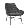 Kave Home ABELI - Sessel 4er Set - Preis pro Sessel - Schwarz