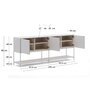Kave Home VEDRANA - Sideboard