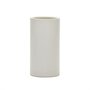 Kave Home AIGUABLAVA Blumentopf-Weiß-Ø 42cm