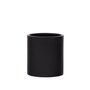 Kave Home AIGUABLAVA Blumentopf-Schwarz-Ø 52cm