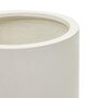 Kave Home AIGUABLAVA Blumentopf-Weiß-Ø 42cm