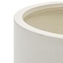 Kave Home AIGUABLAVA Blumentopf-Weiß-Ø 52cm