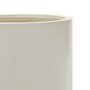 Kave Home AIGUABLAVA Blumentopf-Weiß-Ø 52cm