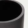 Kave Home AIGUABLAVA Blumentopf-Schwarz-Ø 52cm