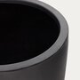 Kave Home AIGUABLAVA Blumenübertopf Ø 56 cm-Schwarz