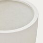 Kave Home AIGUABLAVA Blumenübertopf Ø 56 cm-Weiß