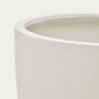 Kave Home AIGUABLAVA Blumenübertopf Ø 56 cm-Weiß