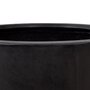 Kave Home AIGUABLAVA Blumentopf Ø 75cm-Schwarz