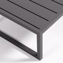 Kave Home COMOVA Outdoor Couchtisch 60 x 114m-Schwarz