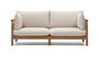 Kave Home SACOVA Outdoor Sofa 2 Sitzer
