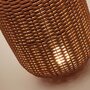 Kave Home SARANELLA Outdoor Tischleuchte-Braun